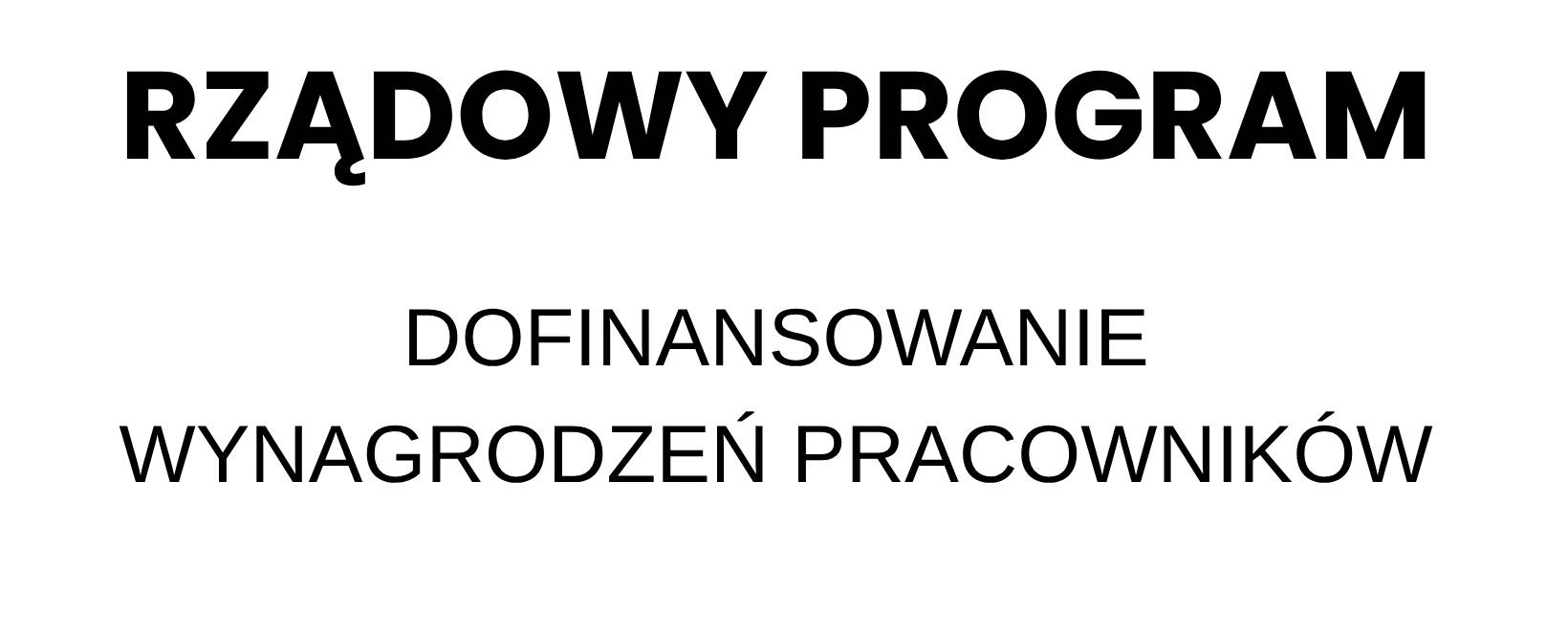 Dofinansowanie wynagrodzeń